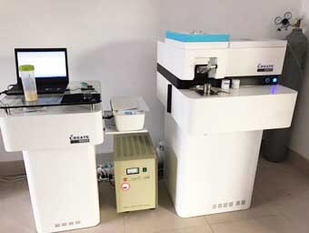 Petroleum machinery company purchaged optical emission spectrometer from CREATE company. 