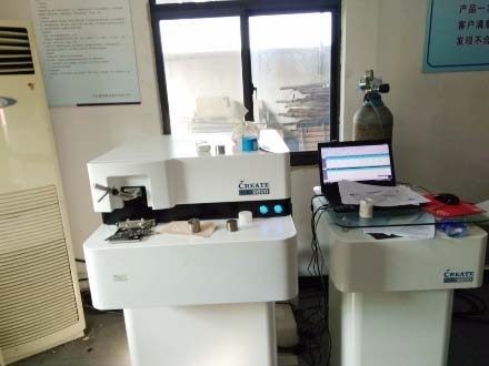 Jingyi forging bought spectrometer( metal analyzer) from Wuxi Create 