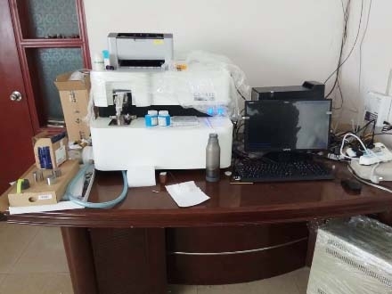 Zhucheng precision casting made choice to bought spectrometer from Wuxi Create 